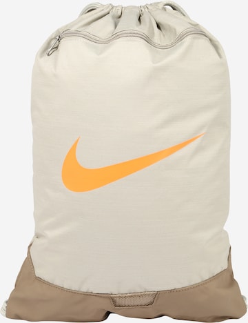 NIKE Sports gym bag in Grey: front