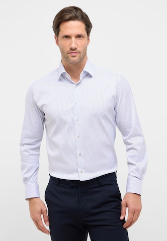 ETERNA Regular fit Zakelijk overhemd in Blauw: voorkant