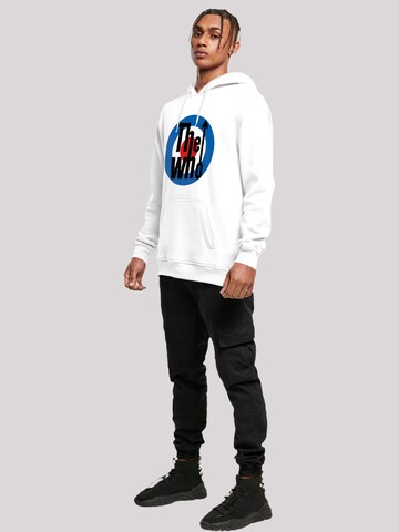 F4NT4STIC Sweatshirt 'The Who Target Classic' in White