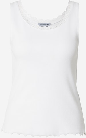 Top di MORE & MORE in bianco: frontale
