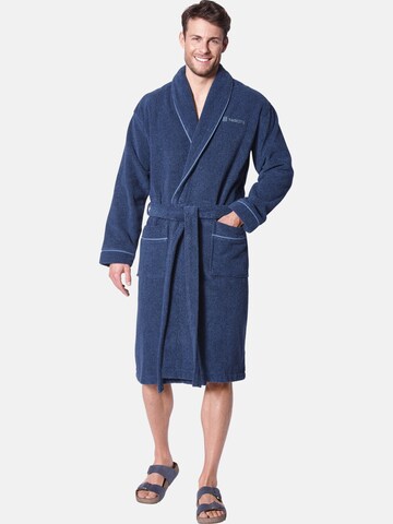 BABISTA Badjas lang  in Blauw: voorkant