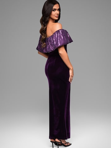 Ombre Abendkleid‌‌‌‌‌‌‌‌‌‌ in Lila