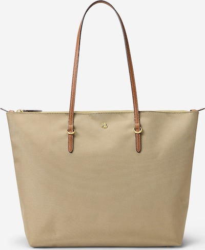 Lauren Ralph Lauren Ostoskassi 'KEATON' värissä beige / ruskea, Tuotenäkymä