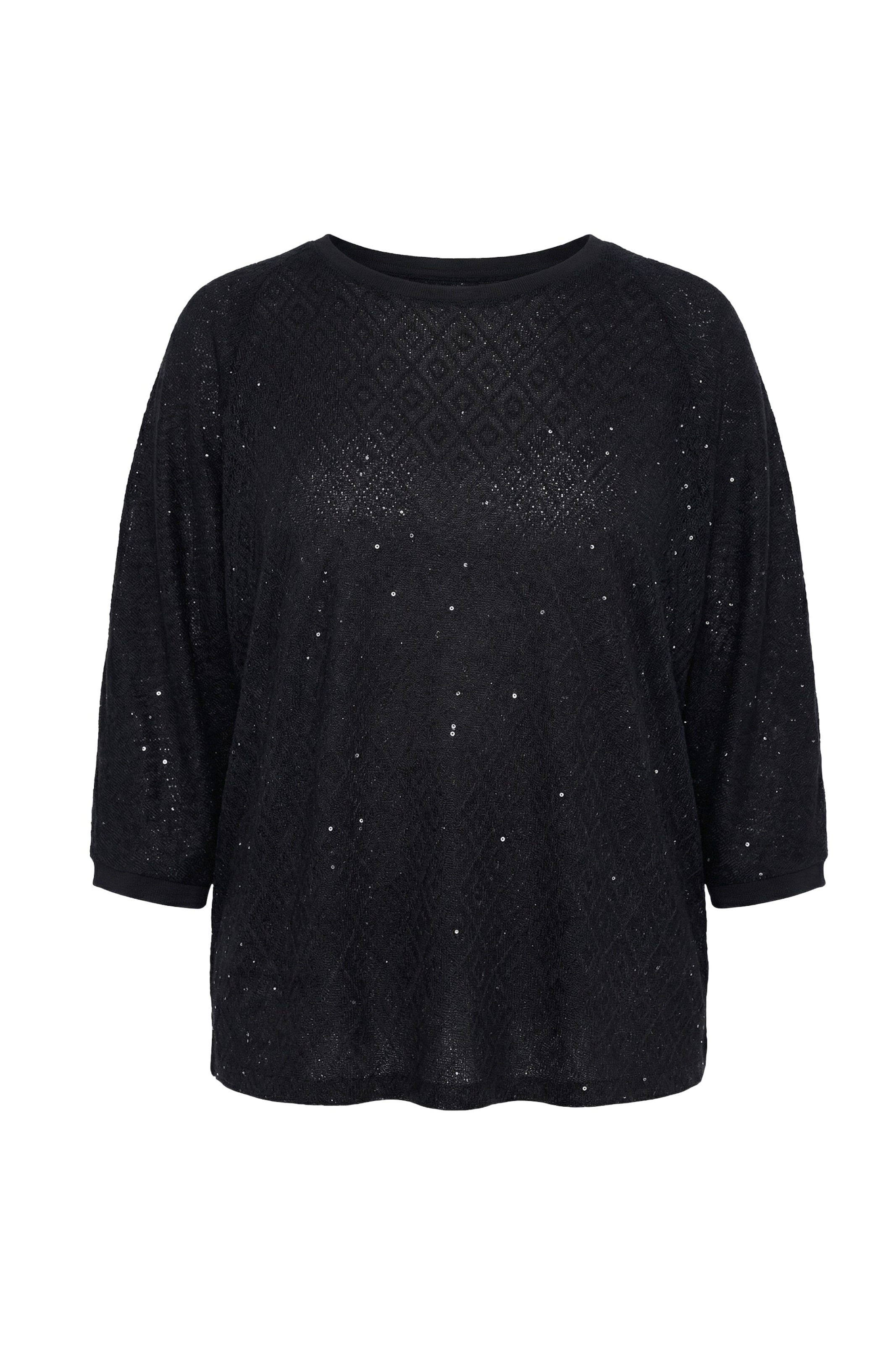 Angel of Style Pullover in Schwarz: Vorderseite
