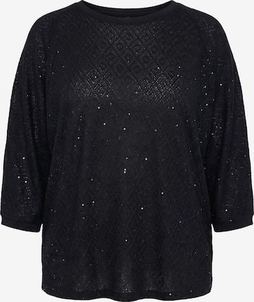 Angel of Style Pullover in Schwarz: Vorderseite