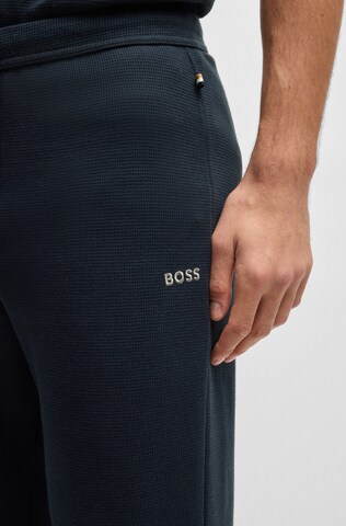 BOSS Regular Pajama Pants in Blue