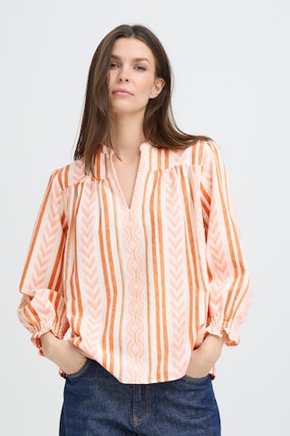 Pulz Blouse 'PZAMBELLA' in Wit: voorkant