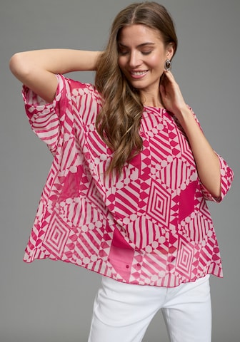 LAURA SCOTT Blouse in Pink: front