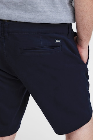 Blend Big Regular Chinohose 'pierre' in Blau