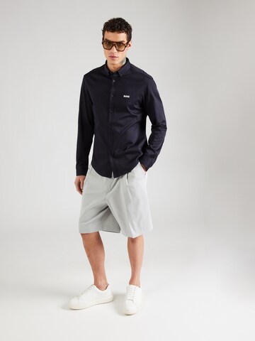 BOSS Regular fit Button Up Shirt 'B_MOTION_L' in Blue