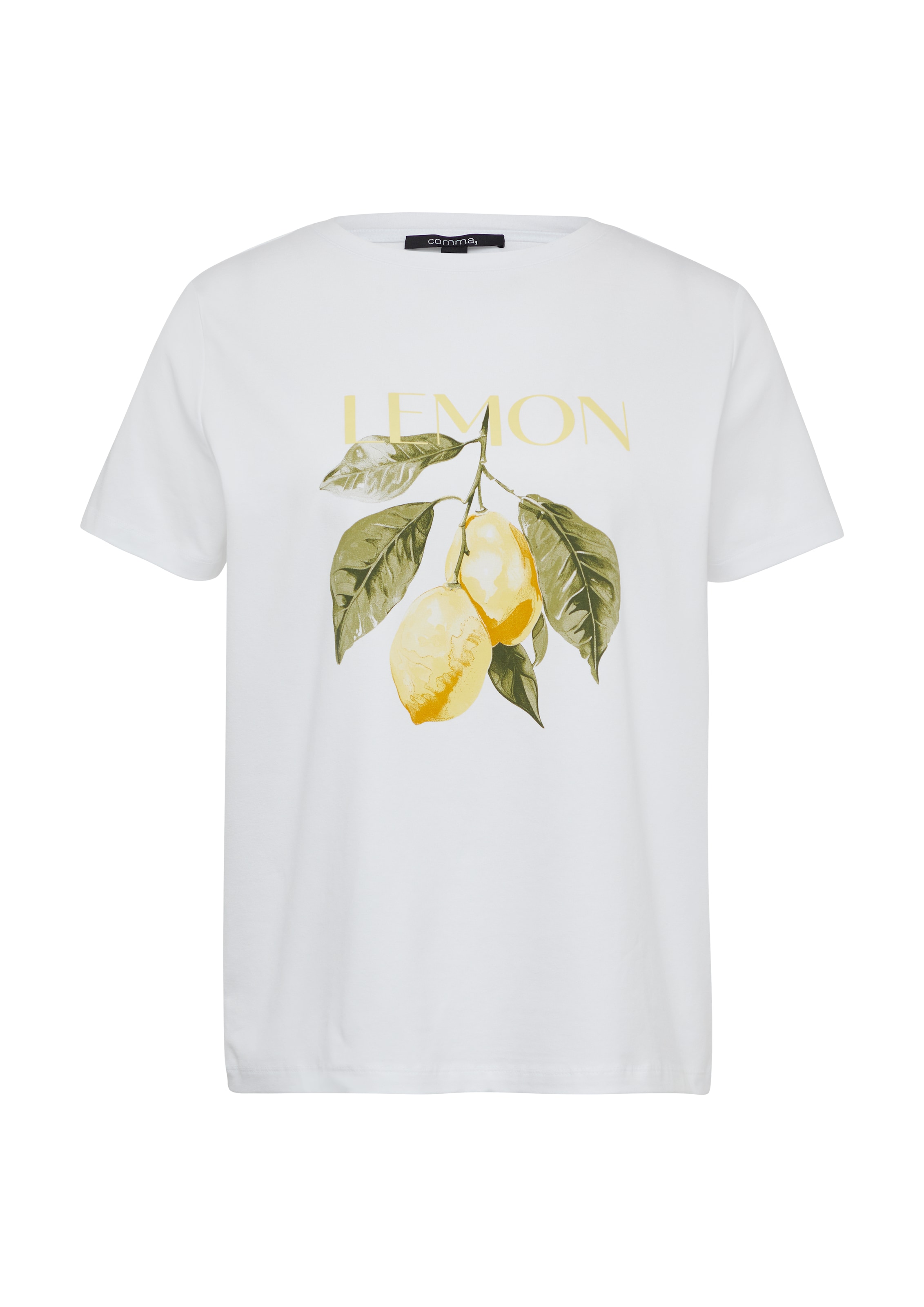 balts COMMA T-Krekls: no priekšpuses