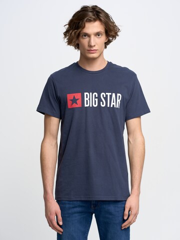 BIG STAR Shirt 'Quado' in Blue: front