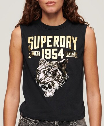 Superdry & Co Top in Schwarz
