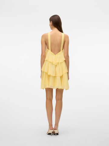 VERO MODA Jurk 'VMFelicia' in Geel