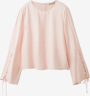 TOM TAILOR DENIM Blouse in Pink: front