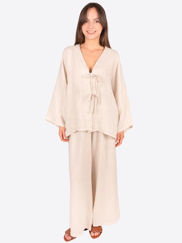 Seasons of April Blouse ' GIANNA LINO ' in Beige
