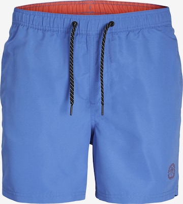 JACK & JONES Zwemshorts 'FIJI' in Blauw