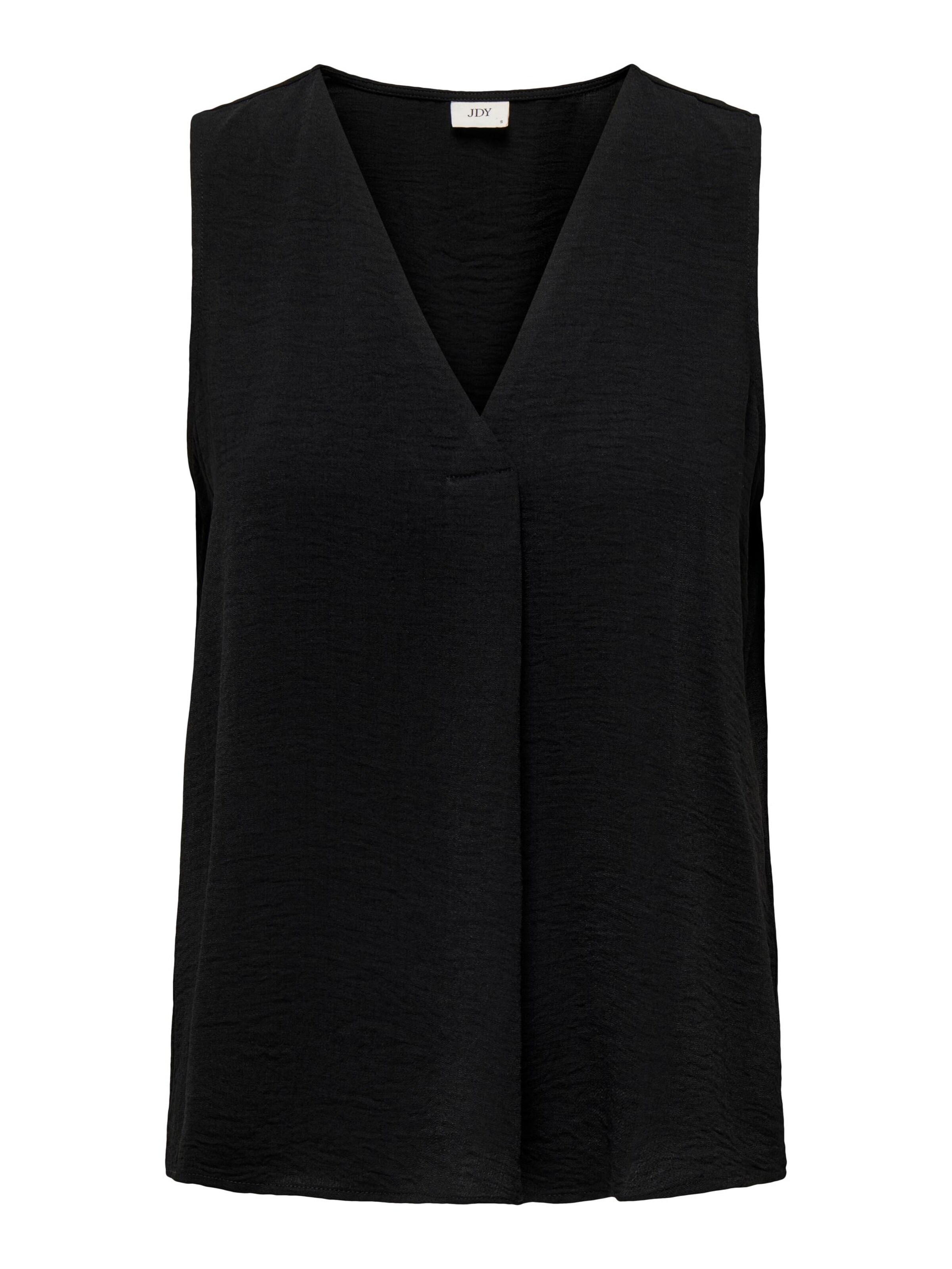 JDY Bluse 'DIVYA' in Schwarz: Vorderseite