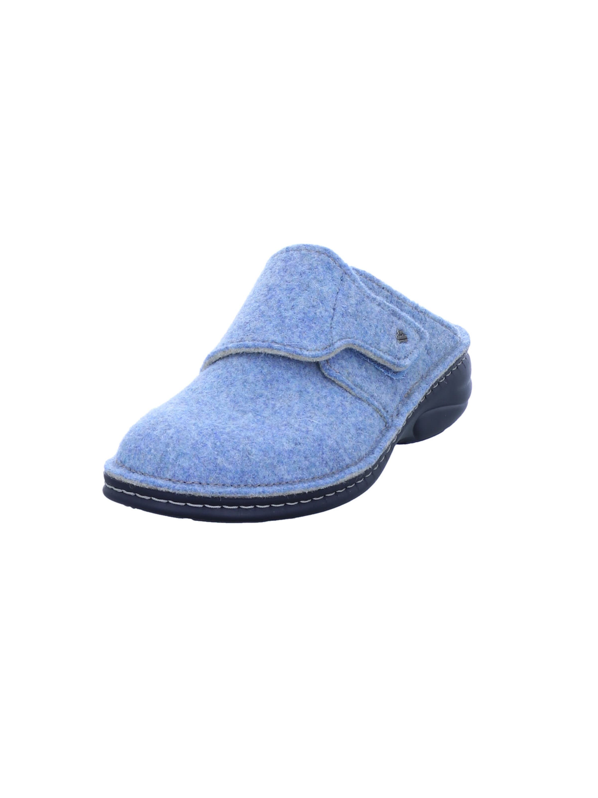 Finn Comfort Slippers 'GOMS' in Blue: front