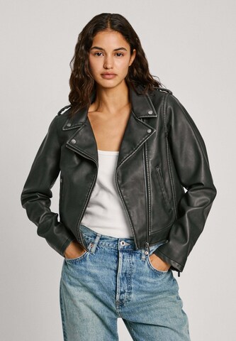 Pepe Jeans Tussenjas 'CIRY' in Zwart: voorkant