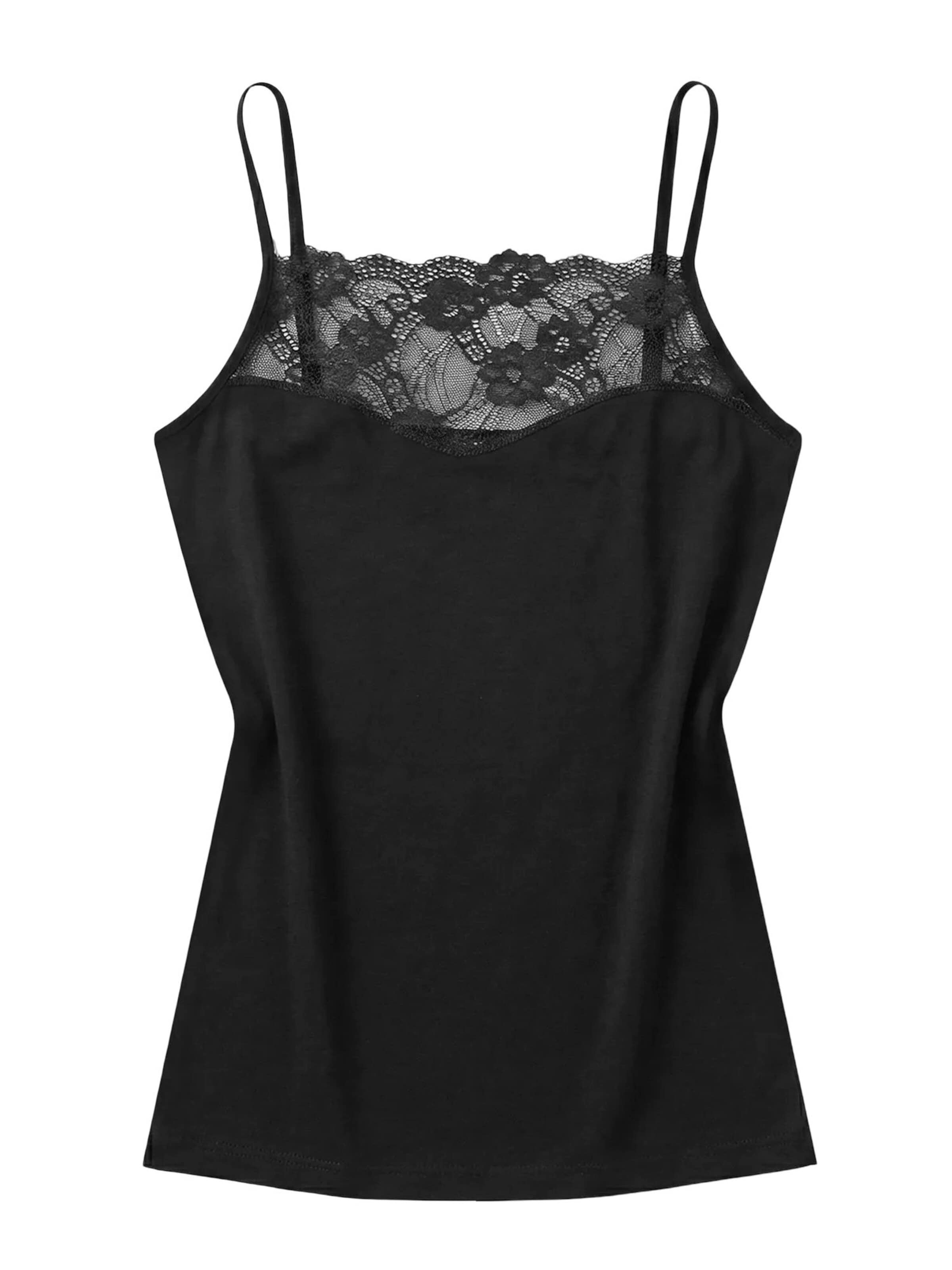 Top 'Tanktops & Camis' di ÖTS in nero: frontale