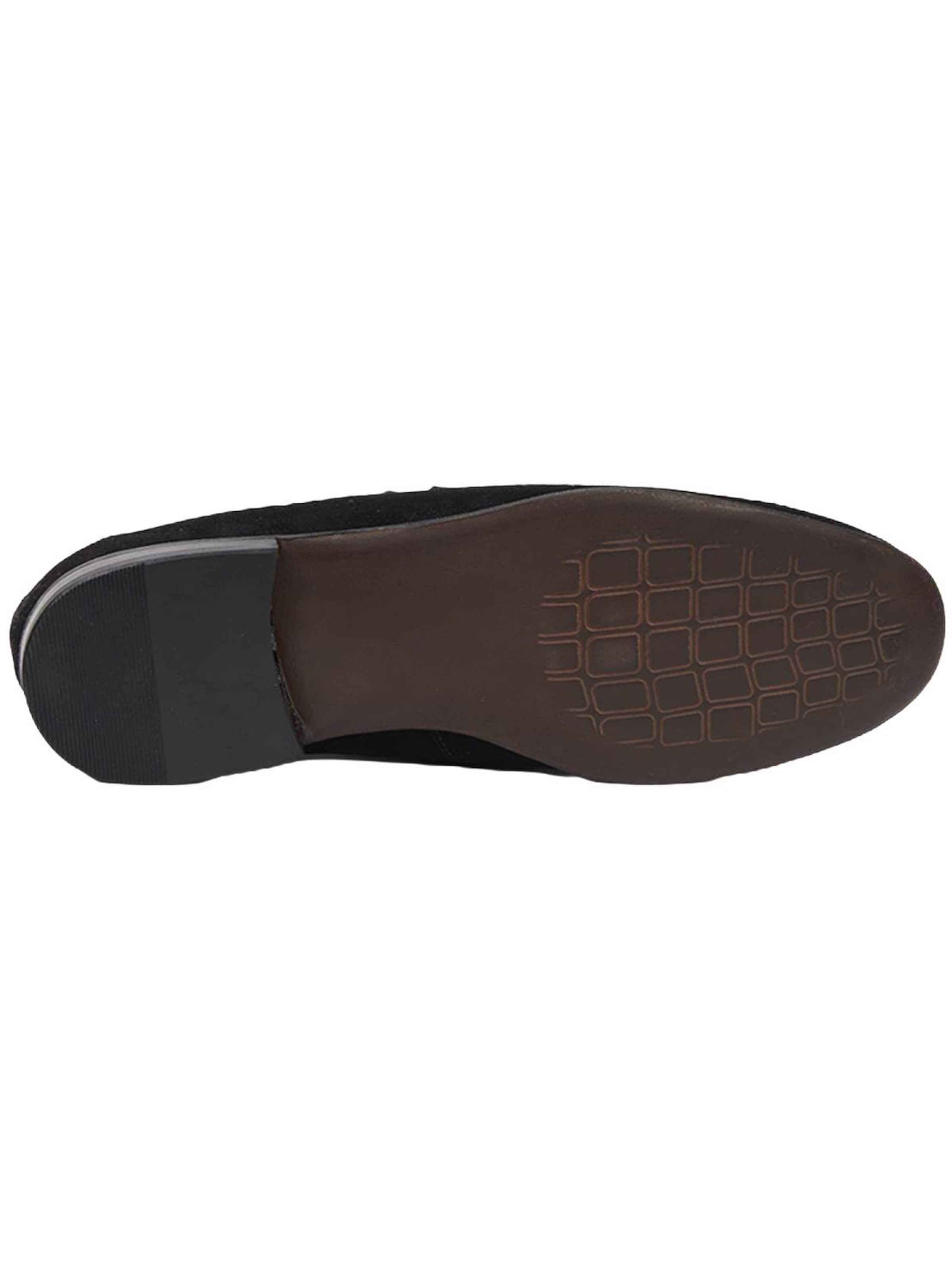 Chaussure basse 'Slipper' Desa en noir