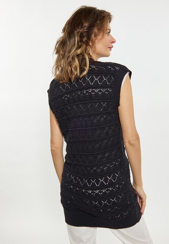 usha FESTIVAL Knitted Vest in Black