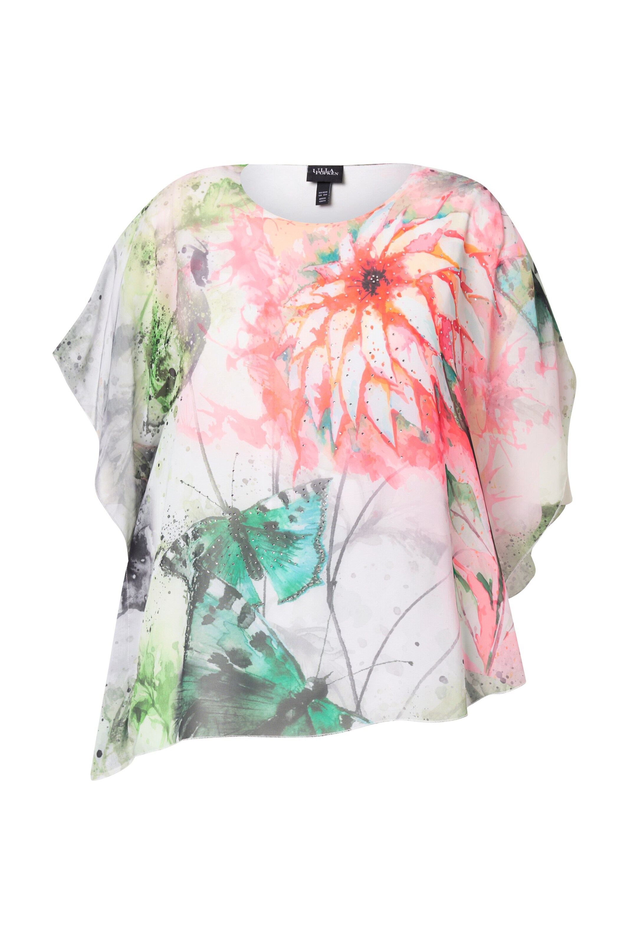 Ulla Popken Bluse in Weiß: Vorderseite