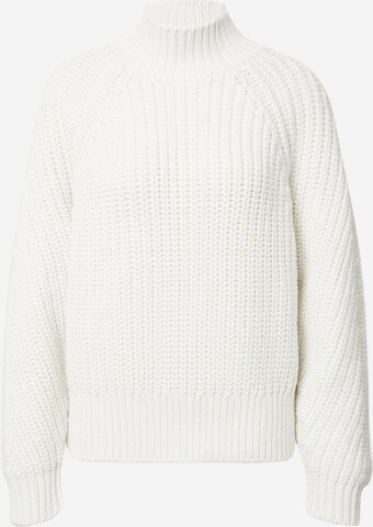 Esqualo Sweater in White: front