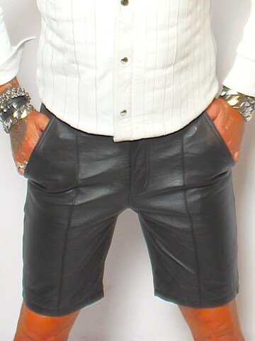 Be  Noble Regular Bandplooibroek in Zwart