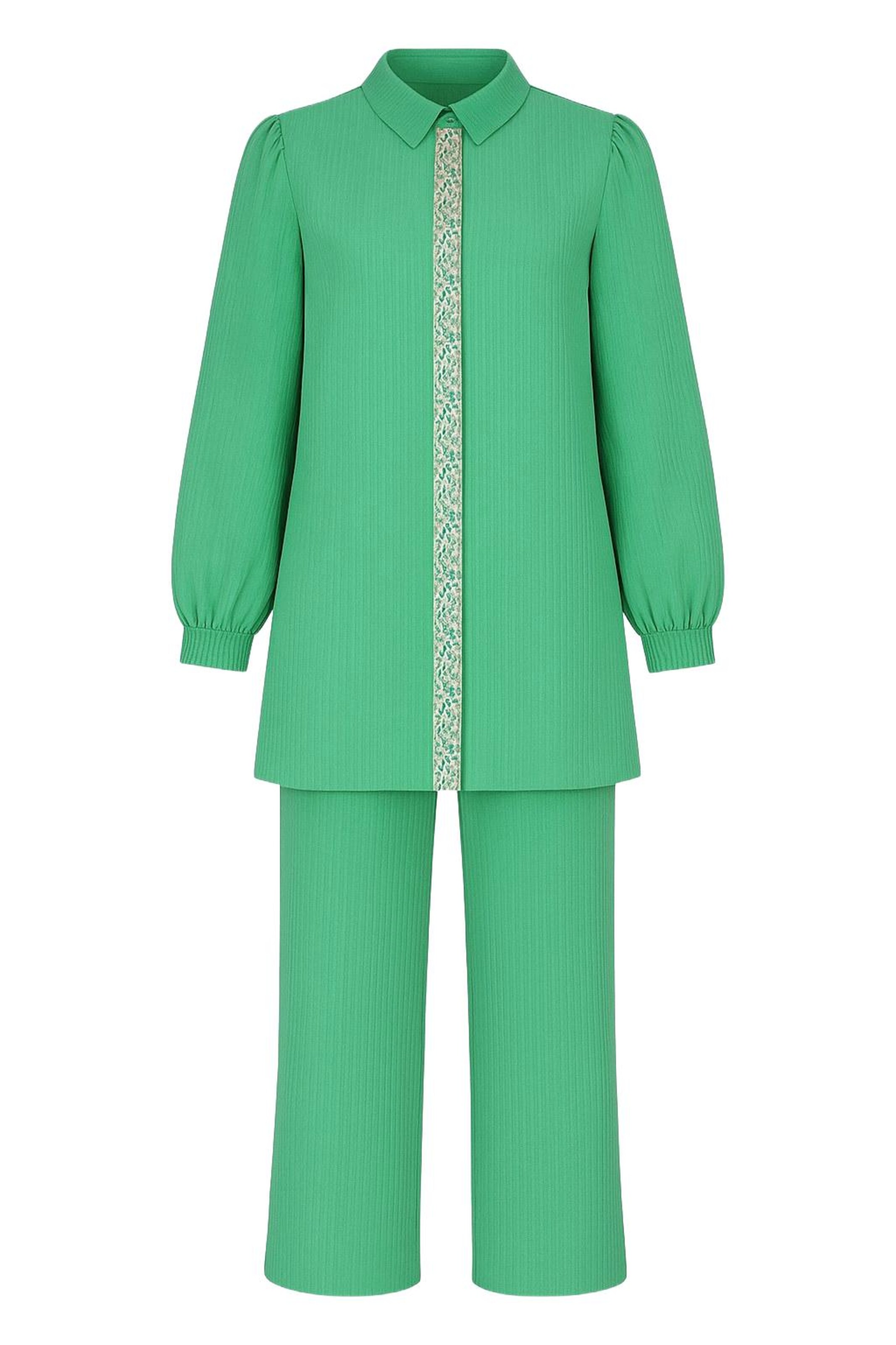 MODAMIHRAM Broekpak in Groen: voorkant