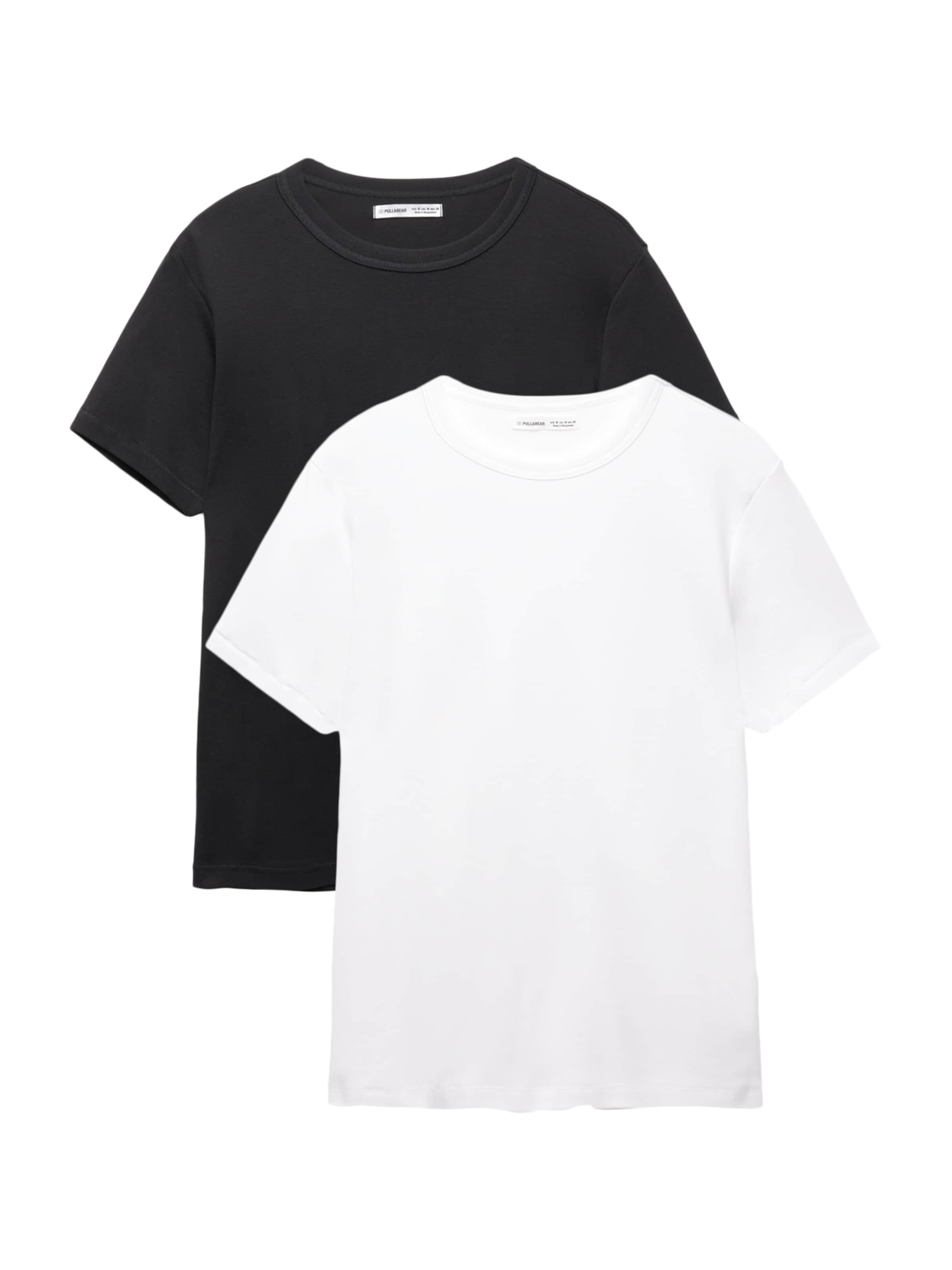 Pull&Bear Shirts i sort: forside