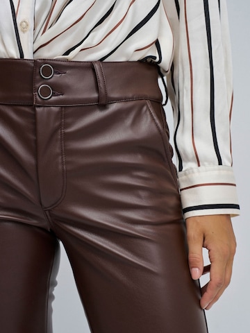 Salsa Jeans Flared Broek 'Secret' in Bruin