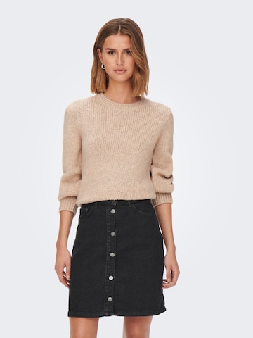 JDY Pullover i beige: forside