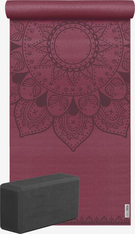 YOGISTAR.COM Yoga-set Starter Edition - Harmonic Mandala (yogamatte + 1 Yogablock) in Mischfarben: predná strana