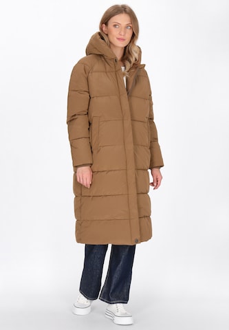 DreiMaster Maritim Winter coat in Beige: front