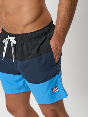 VINSON Zwemshorts ' VMRudcott ' in Blauw