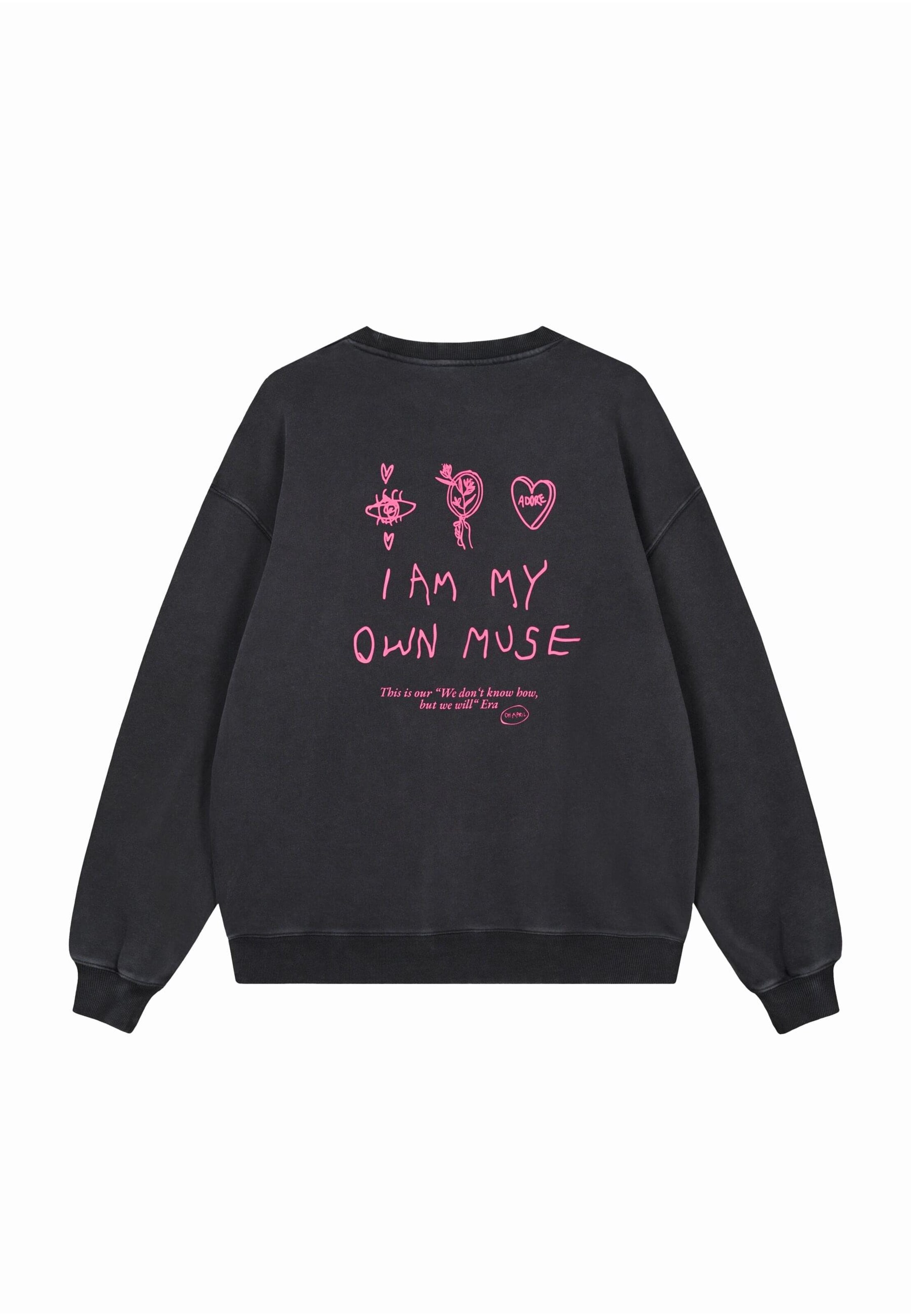 OH APRIL Sweatshirt 'Muse' in Grey