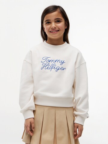 TOMMY HILFIGER Sweatshirt in Beige: Vorderseite
