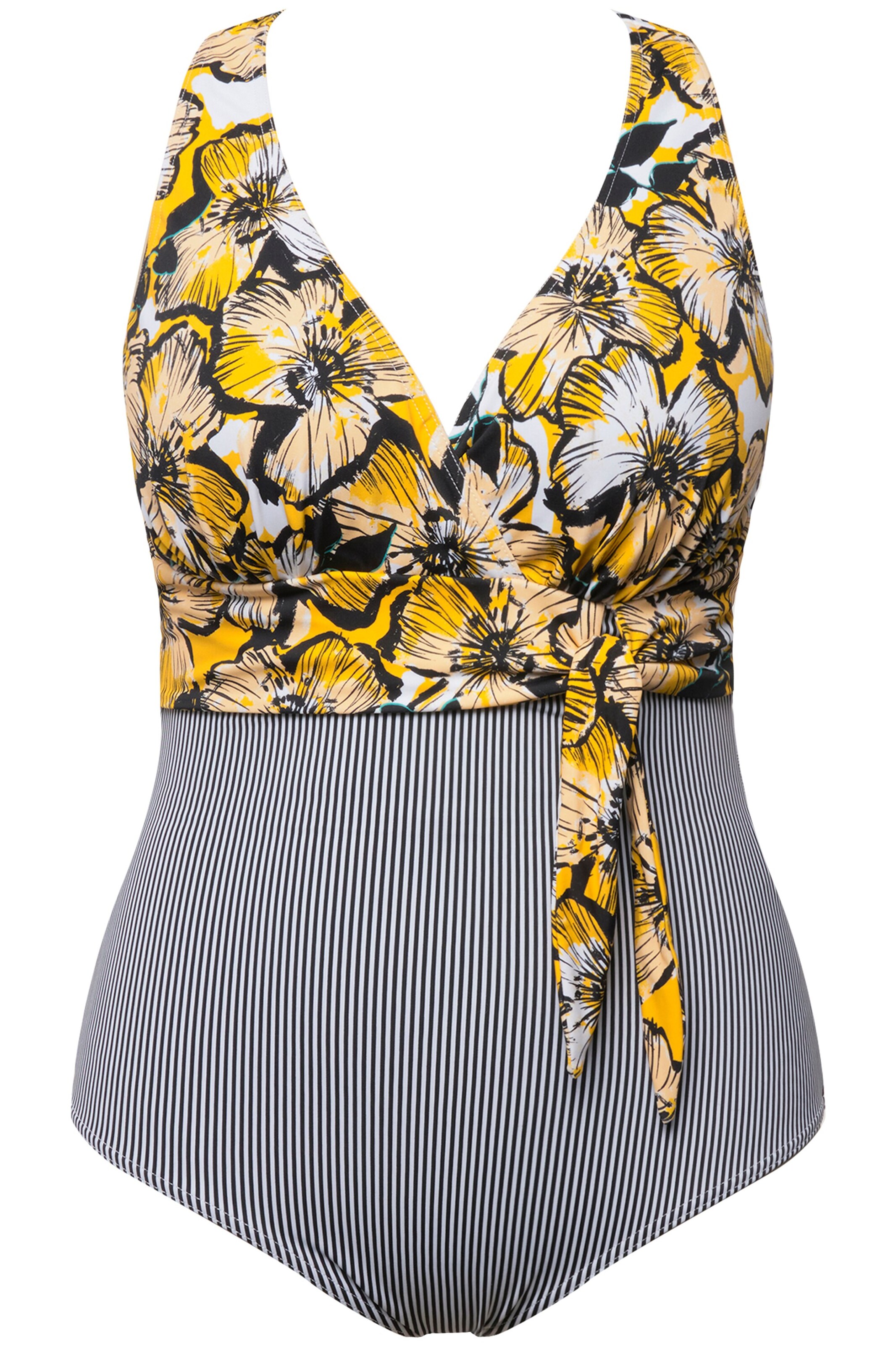 Maillot de bain Ulla Popken en mélange de couleurs : devant