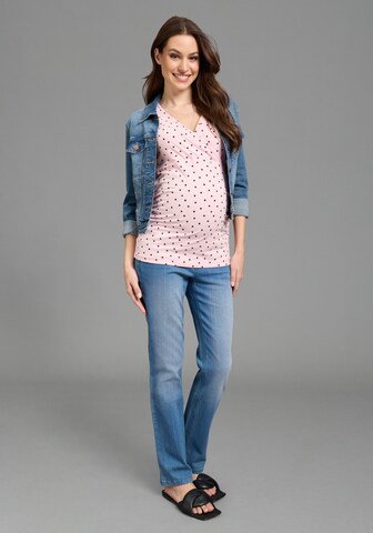 Neun Monate Shirt in Pink