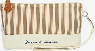 Gassa d'Amante Schoudertas 'Alassio' in Bruin: voorkant