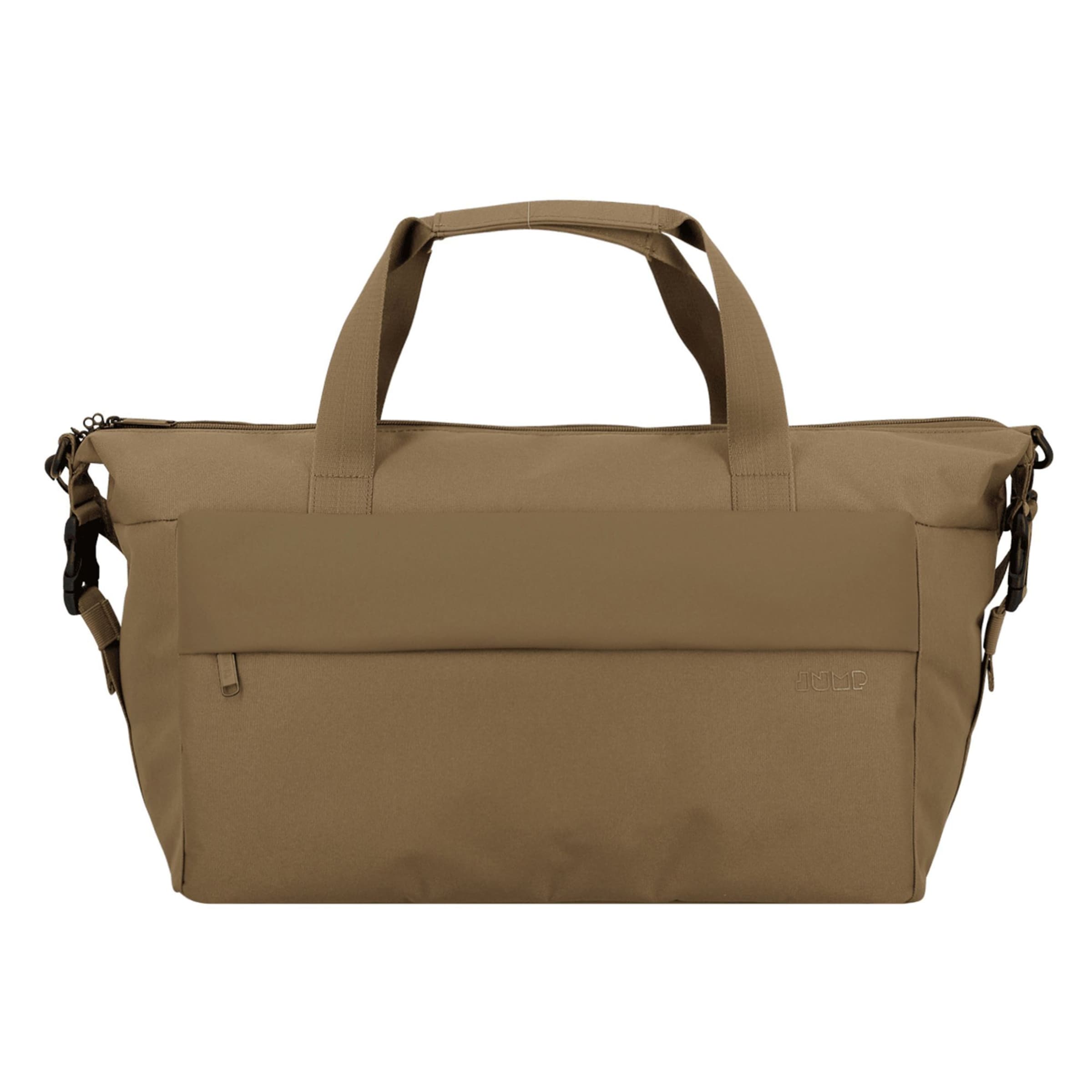 Jump Weekendtas 'Dunaa' in Bruin: voorkant