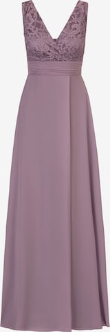 Kraimod - Vestido de festa em roxo: frente