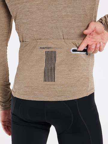 PROTEST Funktionsshirt 'PRTBRASVEL'‌‌‌‌‌‌‌‌‌ in Braun