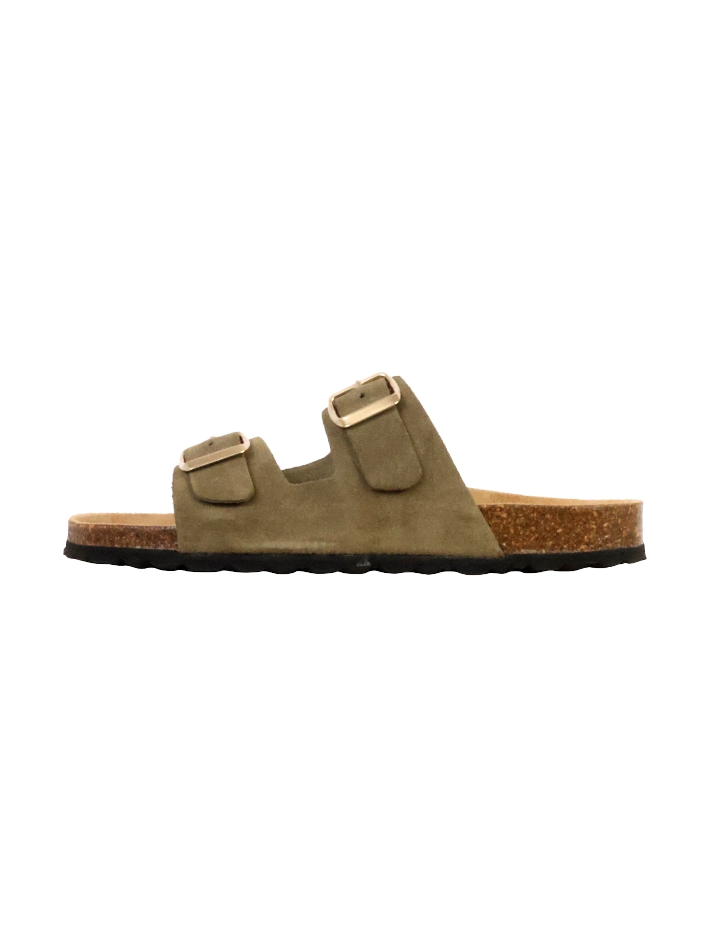 The Divine Factory - Zapatos abiertos en beige: frente