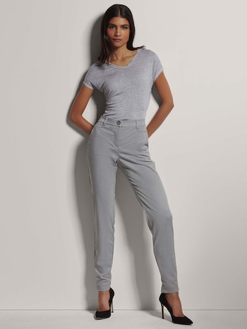 Coupe slim Pantalon MADELEINE en gris