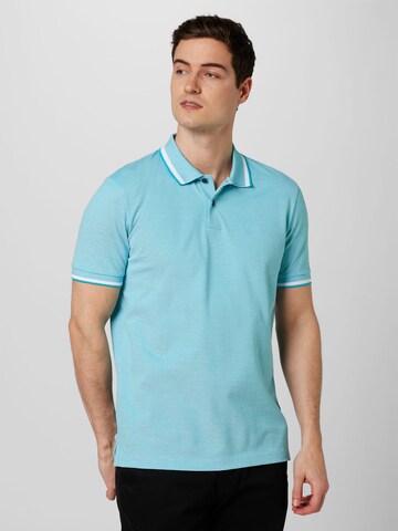 BOSS - Camisa 'Parlay ' em azul: frente