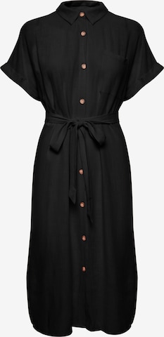 Robe-chemise 'Atel' Fransa en noir : devant