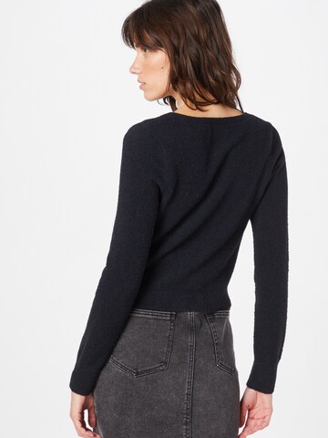 Abercrombie & Fitch Knit Cardigan in Black